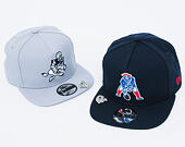 Kšiltovka New Era Character Pin New England Patriots 9FIFTY Official Team Colors Snapback