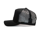 Kšiltovka Ari Ink Tattoo Crown Badge Trucker Black Snapback