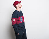 Mikina New Era World Hood Crew Night Shift Navy/Cardinal