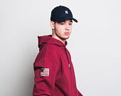 Mikina S Kapucí New Era World Hood Oversized Hoody Cardinal