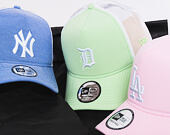 Kšiltovka New Era Oxford A Frame Trucker Los Angeles Dodgers 9FORTY Pink/White Snapback