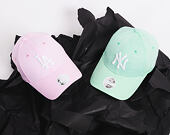 Dámská Kšiltovka New Era Jersey Los Angeles Dodgers 9FORTY Pink/White Strapback