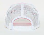 Dámská Kšiltovka New Era Oxford A Frame Trucker Los Angeles Dodgers 9FORTY Pink/White Snapback
