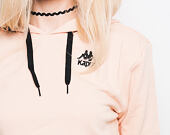 Dámská Mikina S Kapucí Kappa Authentic Zaly Pink Peach