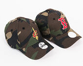 Kšiltovka New Era Camo Team Cleveland Cavaliers 9FORTY Black Camo/Cardinal Strapback