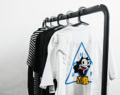 Triko HUF Felix The Cat Triple Triangle White