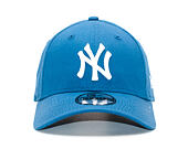 Kšiltovka New Era  League Essential New York Yankees 9FORTY Strapback Snap Shot Blue / Optic White