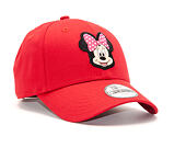 Dětská Kšiltovka New Era Disney Patch Minnie Mouse  9FORTY Youth Scarlet /