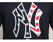 Triko New Era Team Apparel Infill Logo Tee New York Yankees Navy