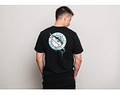 Triko New Era Coast 2 Coast Chest Tee Florida Marlins Black