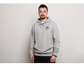 Mikina S Kapucí New Era Coastal Heat Hoody Golden State Warriors Light Grey Heather