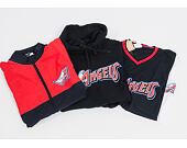 Mikina S Kapucí New Era Coast 2 Coast Po Hoody Anaheim Angels Navy Heather