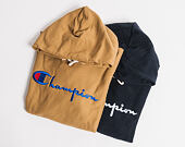 Mikina S Kapucí Champion Classic Logo Hooded Sweatshirt Brown