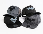 Kšiltovka New Era Original Fit Concrete Jersey Batman 9FIFTY Heather Gray/Black Snapback