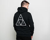 Mikina HUF Essentials Triple Triangle Hoodie Black