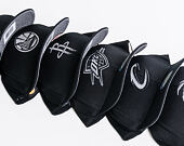 Kšiltovka Mitchell & Ness Melange Logo Houston Rockets Black Snapback