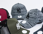Dámská Kšiltovka New Era Engineered Fit Los Angeles Dodgers 9FORTY Gray/Black Strapback