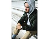Bunda New Era Branded Sherpa Bomber New Olive