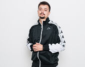 Mikina Kappa Banda 10 Ahran Black/White