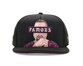 Kšiltovka Cayler & Sons WL Drop Out Cap Black/Bordeaux Snapback