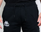 Tepláky Kappa Authentic Amsag Black/White