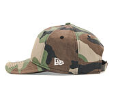 Kšiltovka New Era 9TWENTY Los Angeles Dodgers Packable Woodland Camo/White Strapback