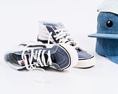 Kšiltovka New Era 9TWENTY Denim Packable Light Blue/White Strapback