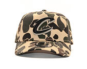 Kšiltovka New Era 9FORTY A-Frame Cleveland Cavaliers Dark Green Camo/Black Snapback