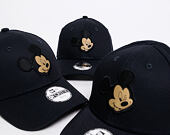 Dětská Kšiltovka New Era  9FORTY Mickey Mouse Character Youth Navy/Gold Strapback