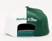 Kšiltovka Mitchell & Ness Boston Celtics Shark Tooth Green/White Snapback