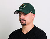 Kšiltovka 47 Brand Minnesota Wild MVP Dark Green Strapback