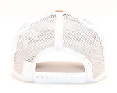 Kšiltovka New Era 9FORTY A-Frame Trucker New York Yankees Essential Camel/White Snapback