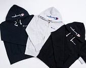 Mikina Champion Hooded Full Zip Classic Logo Navy