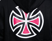 Mikina Independent Bar Cross Hoody Black