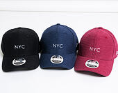 Kšiltovka New Era 9FIFTY NYC Stretch Snap Slub Cardinal/White