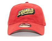 Kšiltovka New Era 9TWENTY Ducati Scrambler Washed Scarlet Strapback