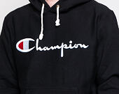 Mikina Champion Hooded Sweatshirt Classic Logo Black 212574 KK001 NBK