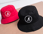 Klobouk Kangol Cotton Bucket Rojo