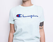Dámské Prodloužené Triko Champion Crewneck T-Shirt Mint 111237 GS048 HDE