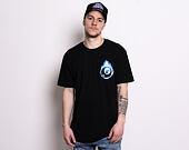 Triko Pink Dolphin 8 Ball Flame Tee Black PS119118BFBL