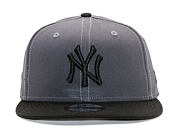 Kšiltovka New Era 9FIFTY New York Yankees League Essential Grey Heather/Black