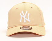 Kšiltovka New Era 9FORTY New York Yankees Essential Peach/White