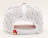 Kšiltovka New Era 9FORTY A-Frame Trucker Los Angeles Dodgers Desert Island White/Camel/Fire Red