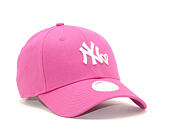 Dámská Kšiltovka New Era 9FORTY New York Yankees Rainbow Heart Pink