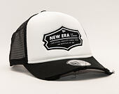 Kšiltovka New Era 9FORTY A-Frame Trucker Patch Black/White
