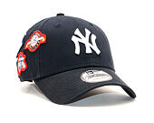 Kšiltovka New Era 9FORTY New York Yankees Cooperstown Patched Navy