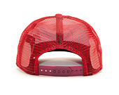 Dětská Kšiltovka New Era 9FORTY Trucker Script Child Optic White / Red Snapback