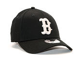 Kšiltovka New Era 9FORTY League Essential Boston Red Sox Black / Stone Strapback