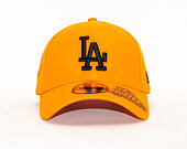 Kšiltovka New Era 9FORTY Hard Bootleg Neon Los Angeles Dodgers Orange Strapback