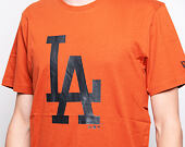 Triko New Era Seasonal Team Logo Los Angeles Dodgers Rust